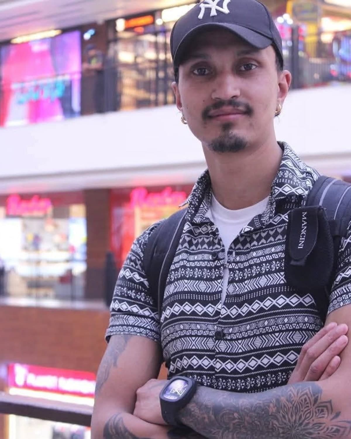 Portrait of Suraj Sarki, founder of Avatar Ink Tattoo Studio