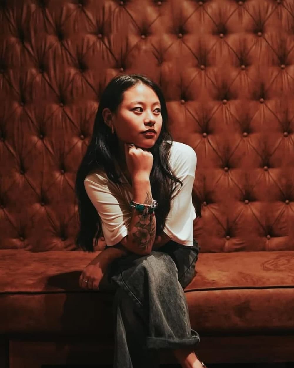 Portrait of Suryabhi Subba, studio staff